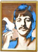 1960S BEATLES POSTER RINGO STARR BY RICHARD AVEDON