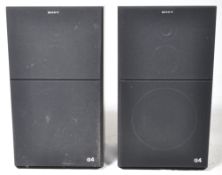 SONY - MODEL SS - G4D - PAIR OF SPEAKERS