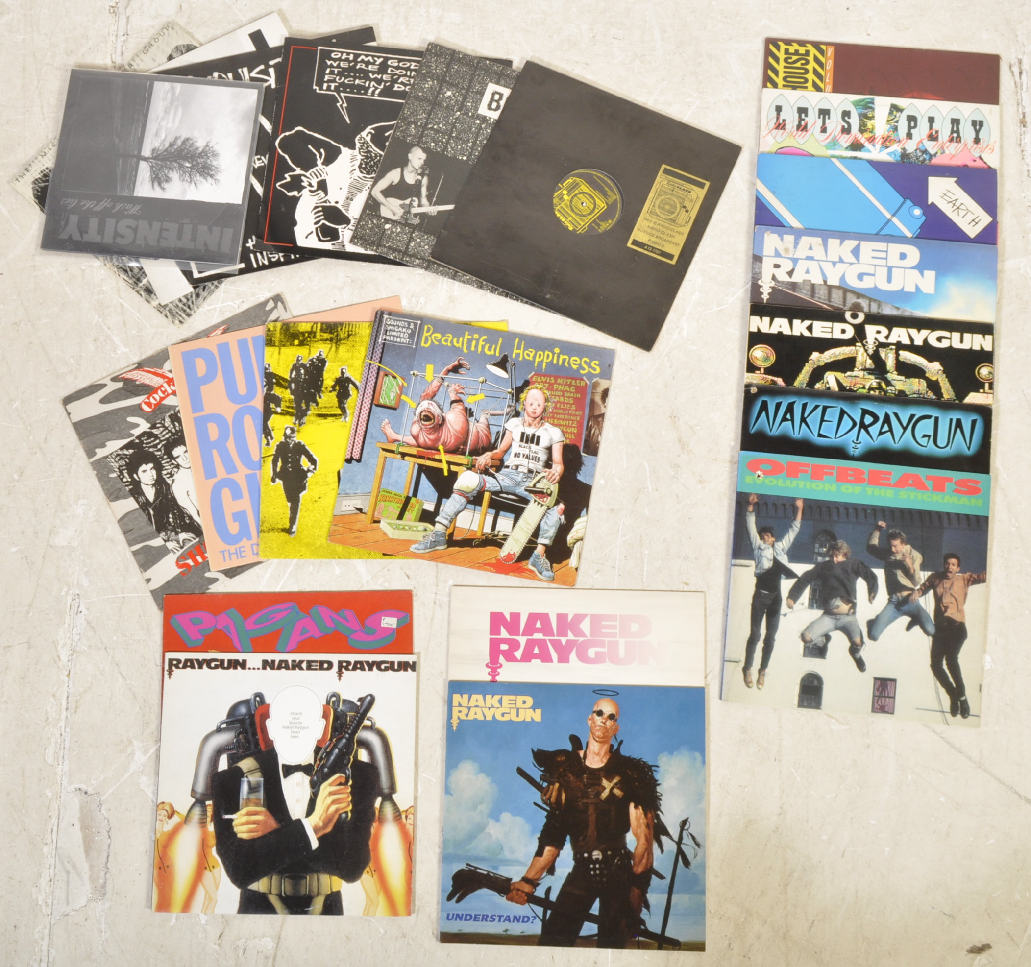PUNK / ROCK / METAL - COLLECTION OF 20 VINYL RECORDS