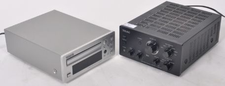 TEAC CD PLAYER (PD-H300 MKIII) & STEREO AMP (A-H300 MKIII)
