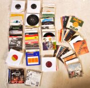 COLLECTION OF 200+ 45RPM 7" VINYL SINGLES