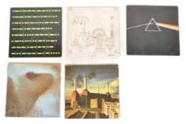 PINK FLOYD & RELATED - FIVE VINYL RECORD ALBUMS