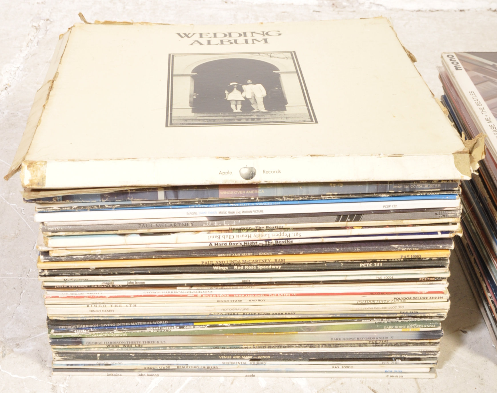 THE BEATLES & RELATED - COLLECTION OF 70+ VINYL RECORDS - Image 10 of 12