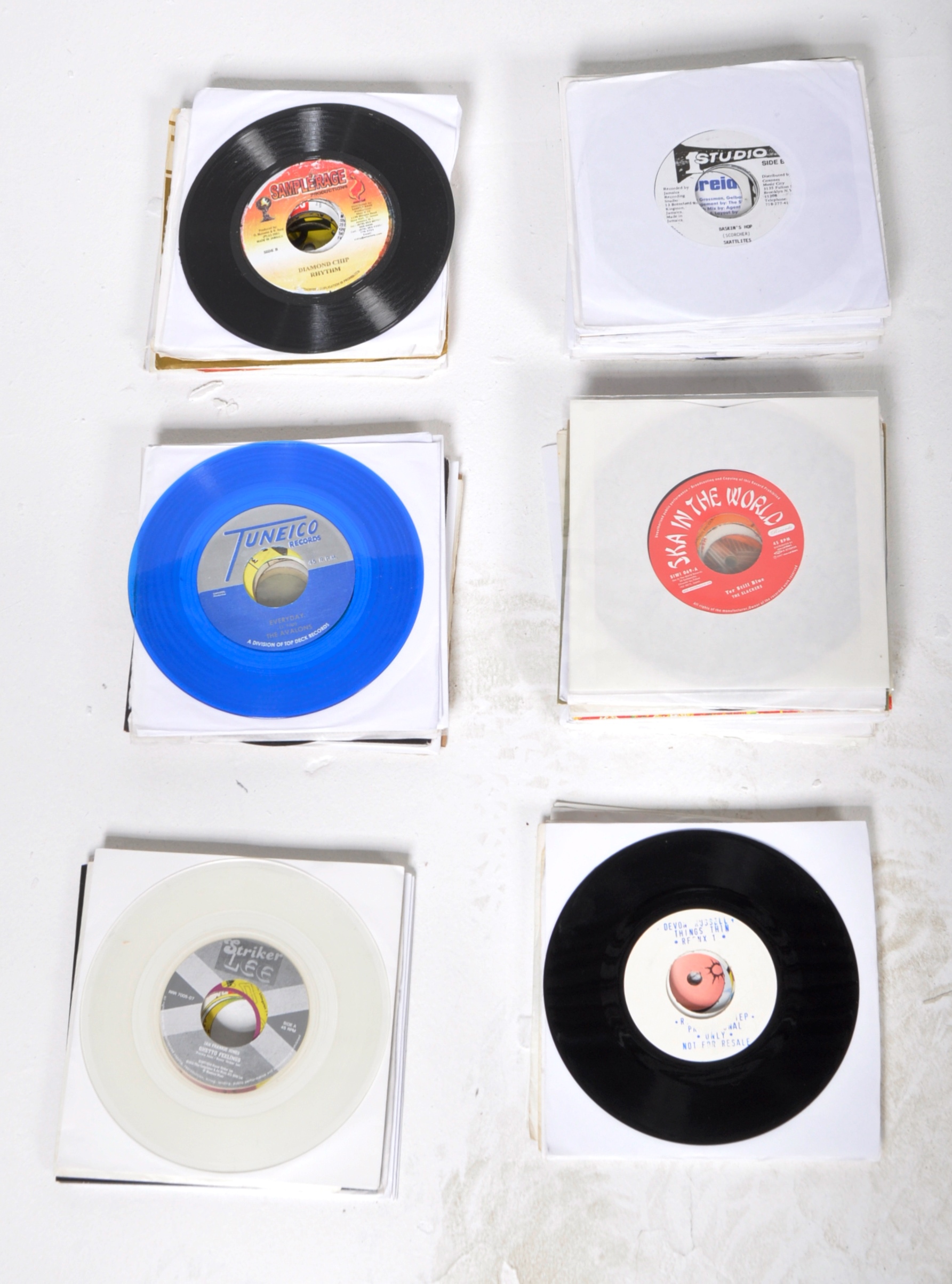 REGGAE / SKA - COLLECTION OF 150+ 45RPM VINYL SINGLES - Image 4 of 6