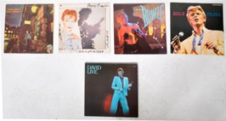 DAVID BOWIE - FIVE ALBUMS INCLUDING FIRST PRESS ZIGGY