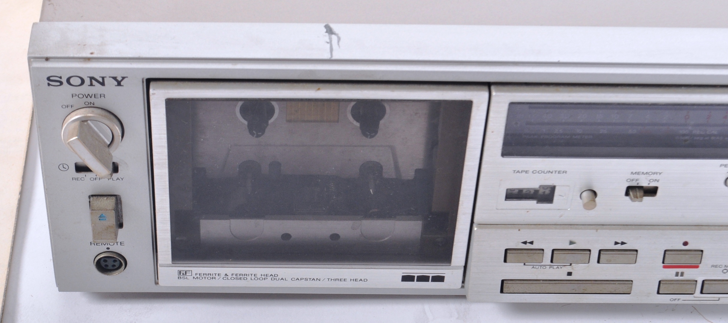 SONY - MODEL TC-K75 - STEREO CASSETTE DECK - Image 2 of 7