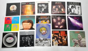 QUEEN - COLLECTION OF 16 LP VINYL RECORDS