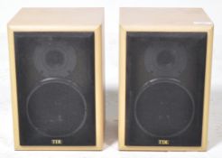 TDL - NUCLEUS 2 - MATCHING PAIR OF SHELF SPEAKERS