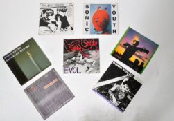 SONIC YOUTH - COLLECTION OF FIVE RECORD ALBUMS