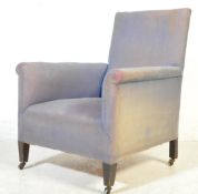 20TH CENTURY ART DECO MANNER FIRESIDE CLUB CHAIR