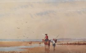 ATTRIBUTED TO DAVID COX - WATERCOLOUR PAINTING