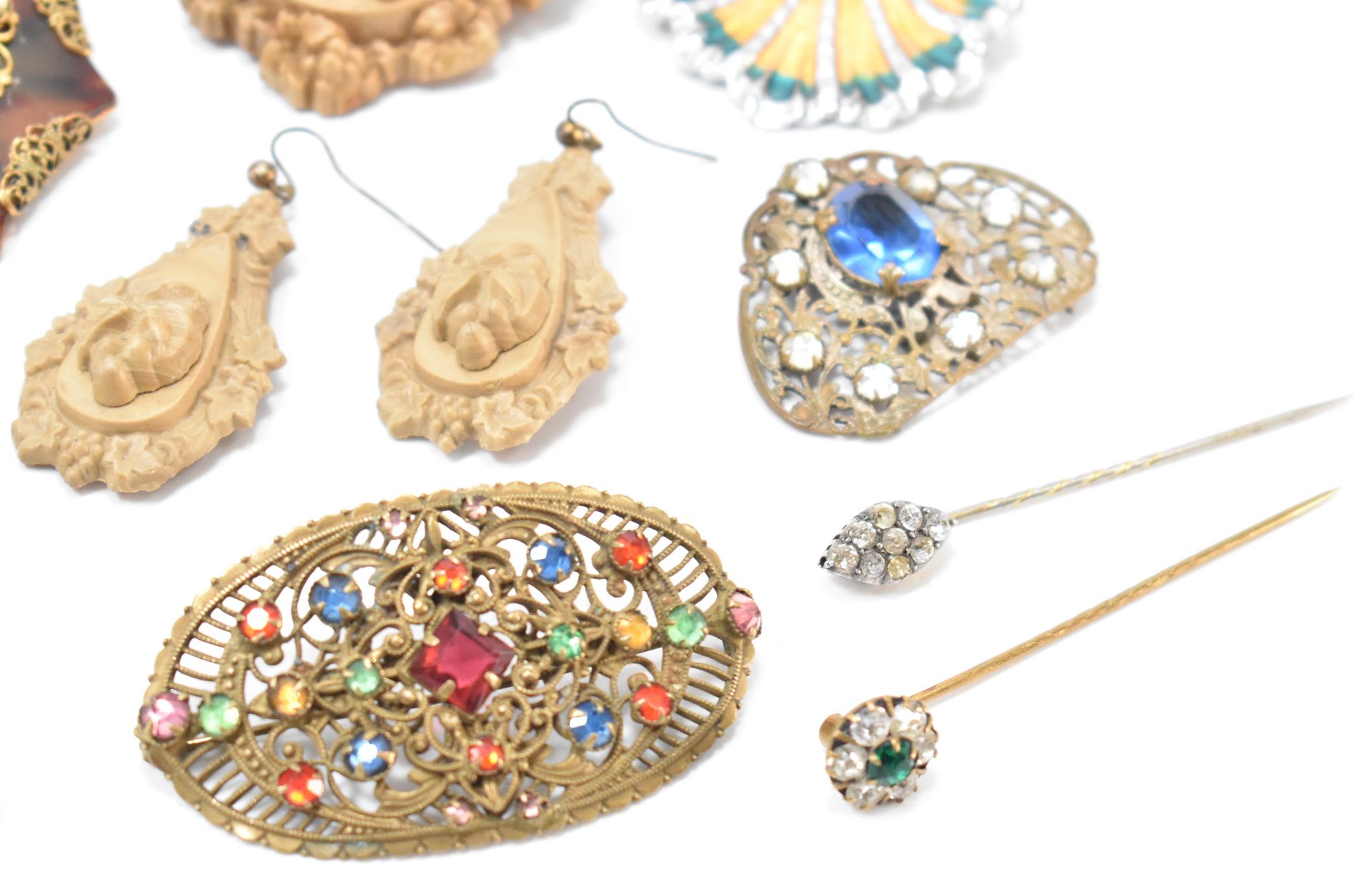 COLLECTION OF 1930S ART DECO & ANTIQUE JEWELLERY - Image 3 of 5