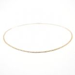 HALLMARKED 9CT GOLD CURB LINK CHAIN NECKLACE