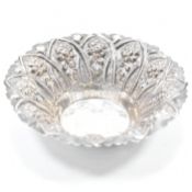 20TH CENTURY EGYPTIAN SILVER REPOUSSE BOWL