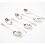 MID CENTURY SILVER HALLMARKED TEASPOONS