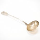 SILVER HALLMARKED REGENCY LADLE