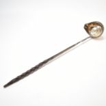 GEORGE III SILVER HALLMARKED LADLE