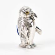 STERLING SILVER PENGUIN PIN CUSHION