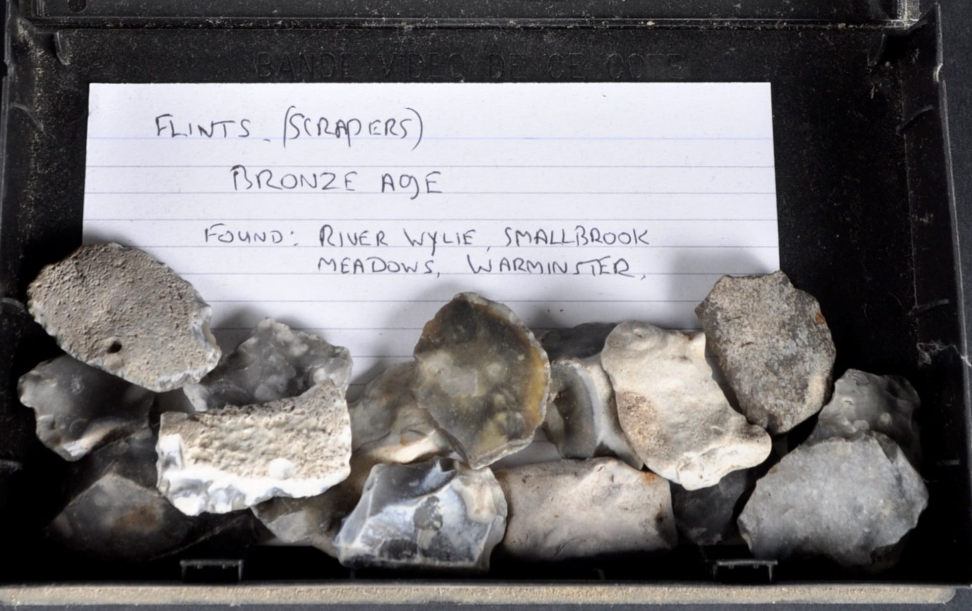 FOSSILS - COLLECTION OF FOSSILS & BRONZE AGE FLINTS - Bild 4 aus 9