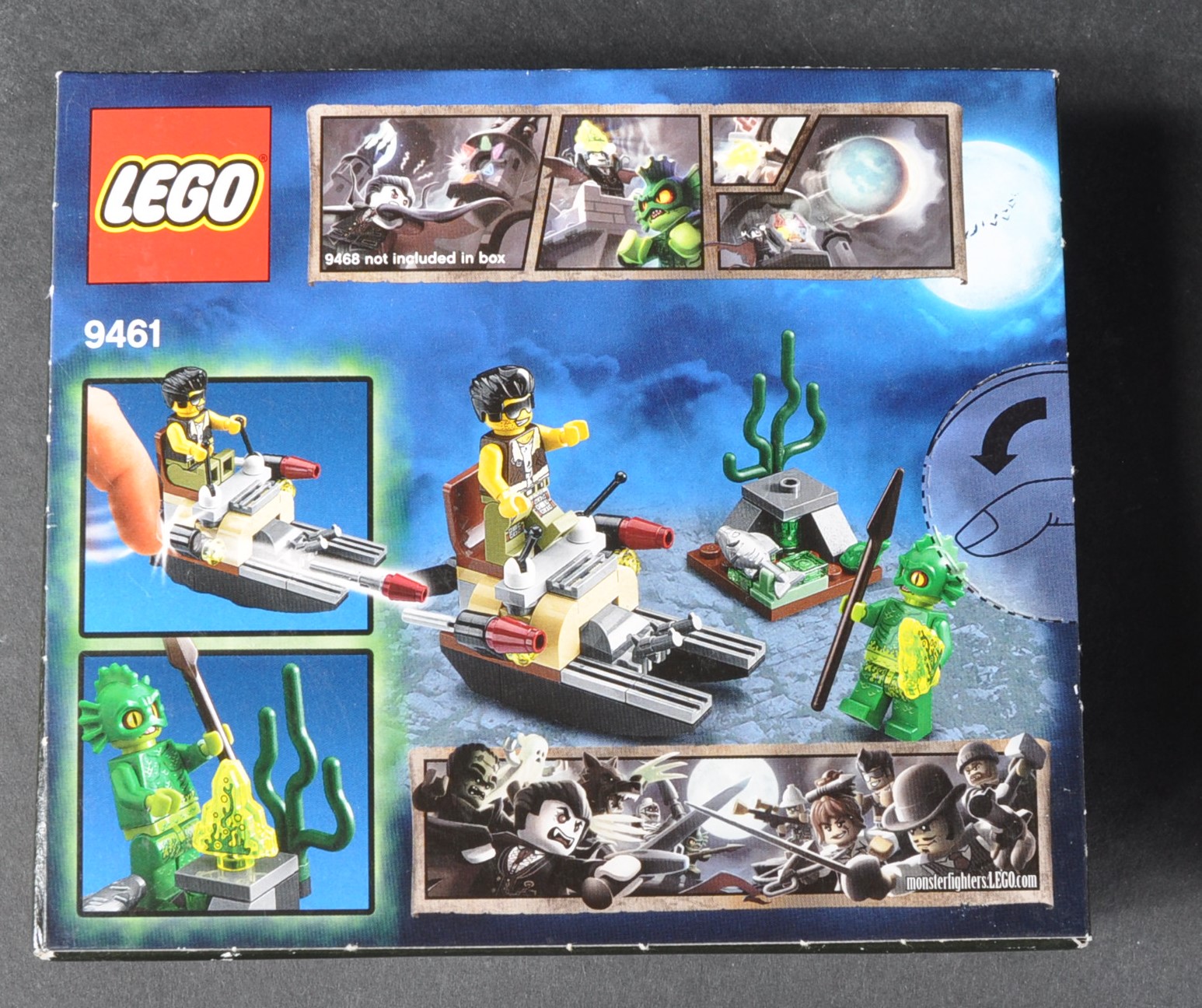 LEGO SETS - MONSTER FIGHTERS - 9461 - THE SWAMP CREATURE - Image 8 of 10