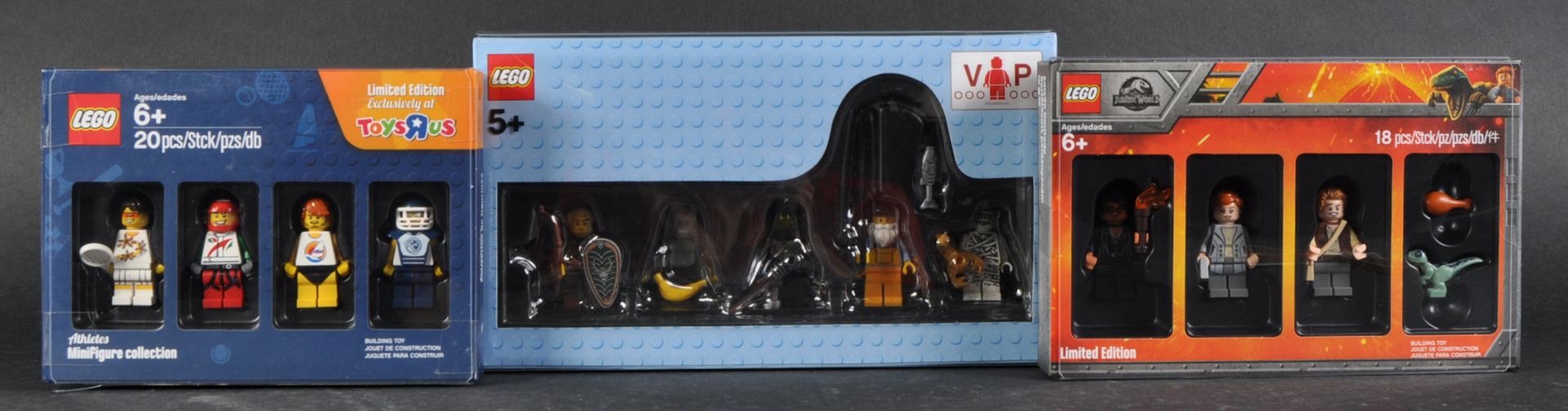 LEGO MINIFIGURES - X3 LIMITED EDITION LEGO MINIFIGURE SETS