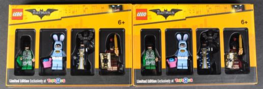 LEGO MINIFIGURES - THE BATMAN MOVIE - X2 FACTORY SEALED MINIFIGURE SETS