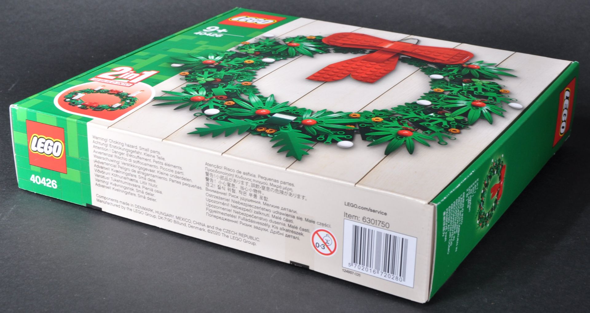 LEGO SET - 40426 - CHRISTMAS WREATH 2 IN 1 - Bild 2 aus 3