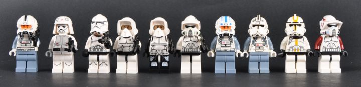 LEGO MINIFIGURES - STAR WARS - CLONE & SCOUT TROOPERS