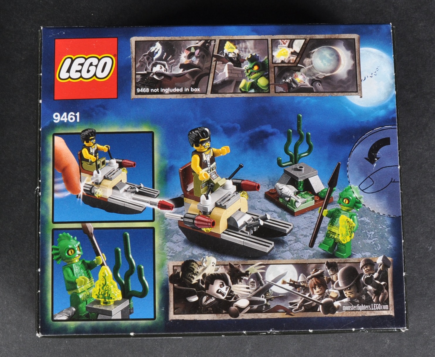 LEGO SETS - MONSTER FIGHTERS - 9461 - THE SWAMP CREATURE - Image 7 of 10