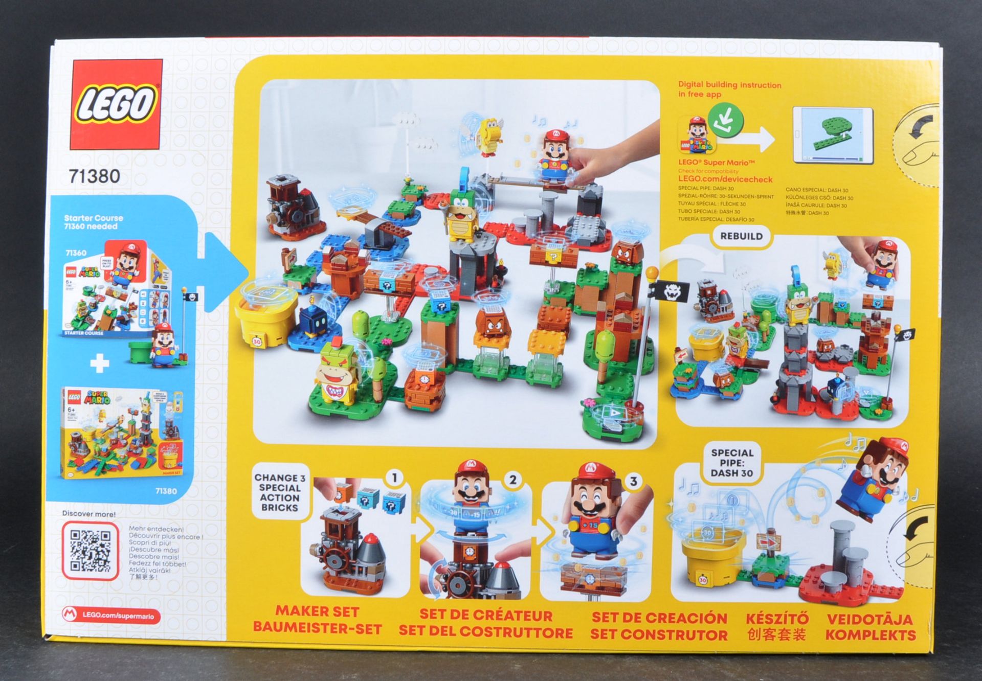 LEGO SET - SUPER MARIO - 71380 - MASTER YOUR ADVENTURE - Bild 2 aus 3