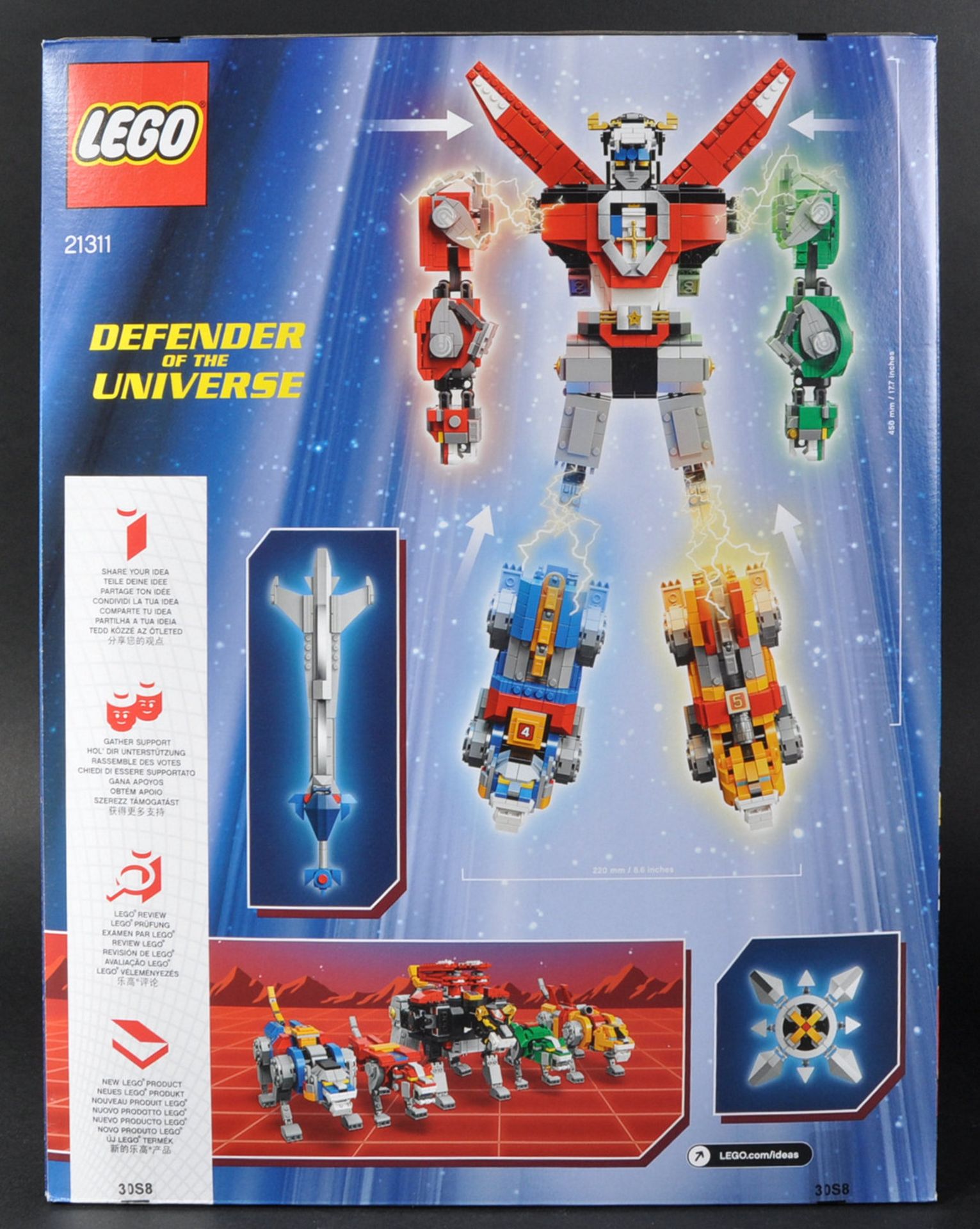 LEGO SET - LEGO IDEAS - 21311 - VOLTRON - Bild 3 aus 3