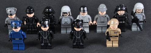 Imperial Officer (black cap), First Order Officer (female), Imperial Officer (Captain / Commandant /