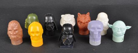 STAR WARS - CLARKES - SET OF CANDY DISPENSERS - 1980S