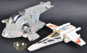 STAR WARS - TWO VINTAGE ACTION FIGURE PLAYSETS