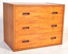 MID CENTURY AVALON LADDERAX STYLE CHEST OF DRAWERS