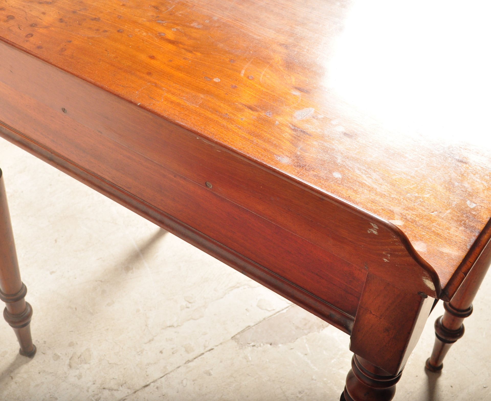 VICTORIAN MAHOGANY HALL TABLE - Bild 4 aus 4