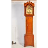 19TH CENTURY VITORIAN LONGCASE GRANDFATHER CLOCK