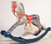 A VINTAGE 20TH CENTURY 1980'S CHILDS ROCKING HORSE