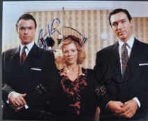THE KRAYS (1990) - GARY & MARTIN KEMP DUAL SIGNED PHOTO - AFTAL
