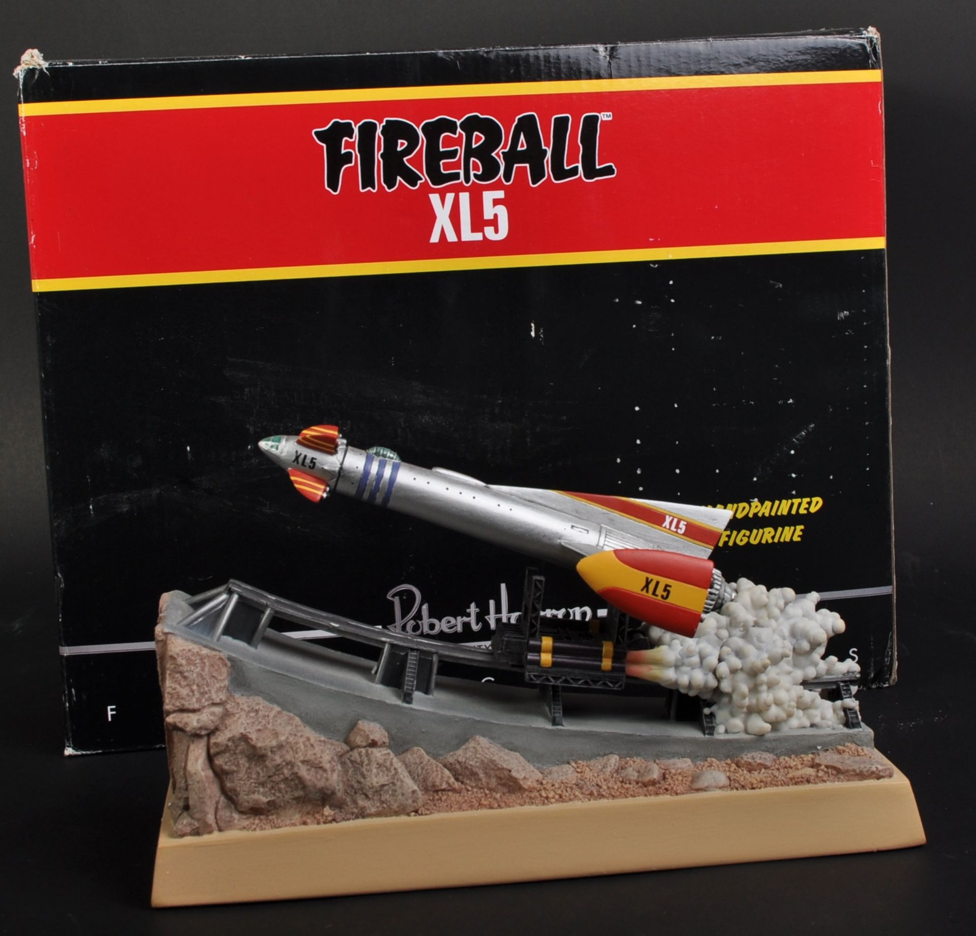 FIREBALL XL5 - GERRY ANDERSON - ROBERT HARROP LIMITED EDITIO STATUE - Bild 2 aus 3