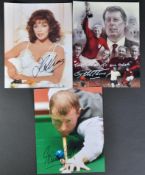AUTOGRAPHS - COLLECTION OF SIGNED 8X10" PHOTOGRAPHS
