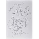 CAPTAIN PUGWASH - JOHN RYAN (1921-2009) - ORIGINAL SKETCH