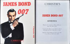 JAMES BOND - ORIGINAL CHRISTIE'S 1998 AUCTION CATALOGUE