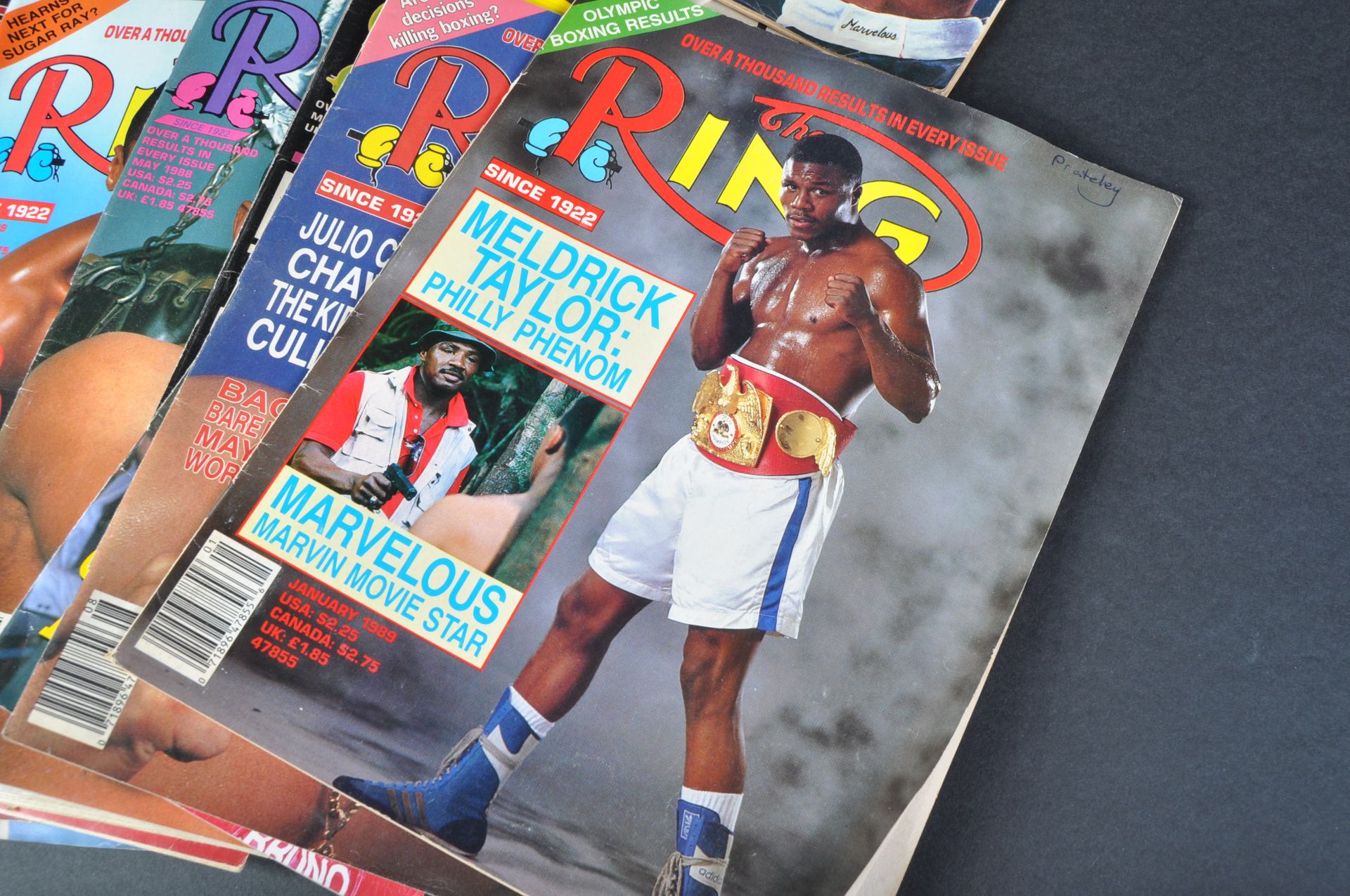 COLLECTION OF APPROX; 23 THE RING BOXING MAGAZINES - Bild 4 aus 8