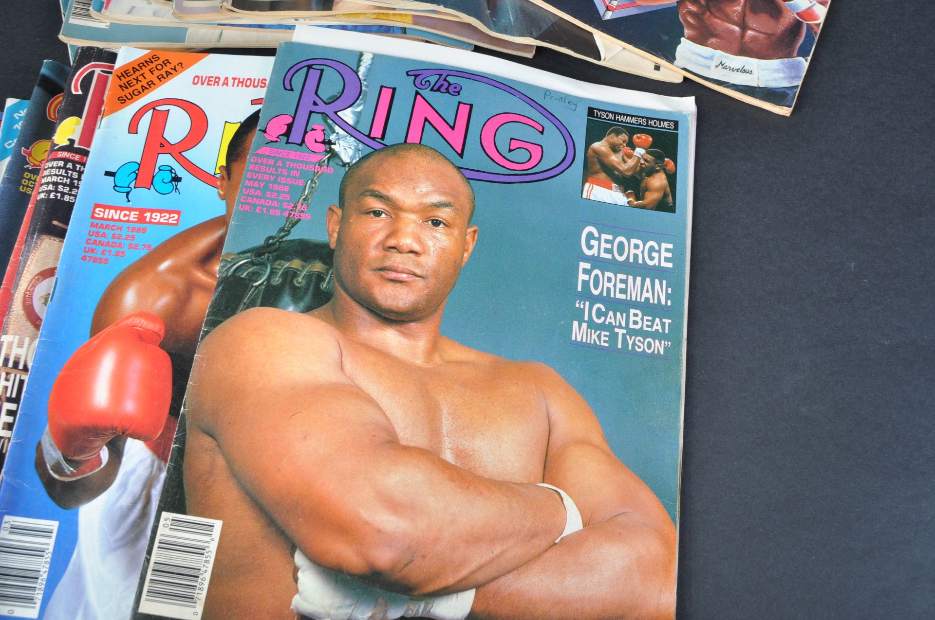 COLLECTION OF APPROX; 23 THE RING BOXING MAGAZINES - Bild 8 aus 8