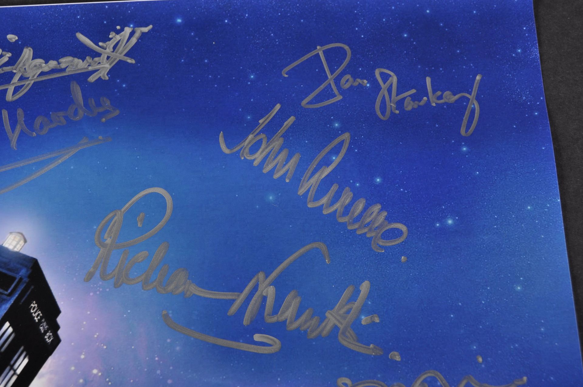 DOCTOR WHO - AUTOGRAPHS - MULTI-SIGNED 16X12" POSTER - Image 3 of 5