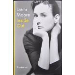 DEMI MOORE - A MEMOIR - AUTOGRAPHED BOOK AUTOBIOGRAPHY