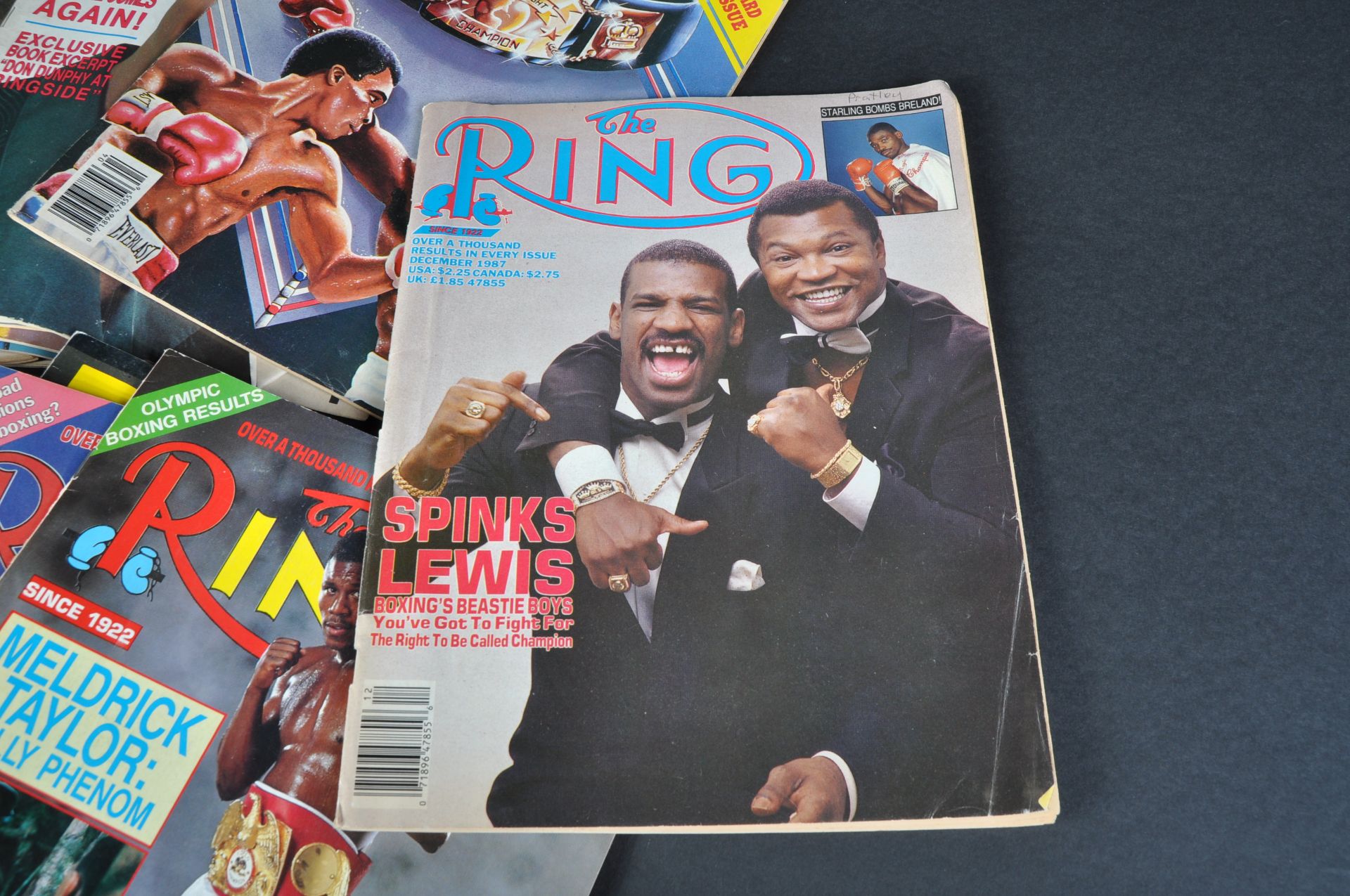 COLLECTION OF APPROX; 23 THE RING BOXING MAGAZINES - Bild 2 aus 8