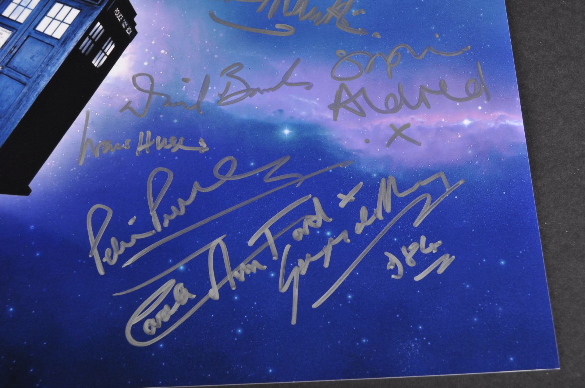 DOCTOR WHO - AUTOGRAPHS - MULTI-SIGNED 16X12" POSTER - Image 2 of 5