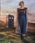 DOCTOR WHO - JODIE WHITTAKER (13TH DR) - SIGNED 8X10" PHOTO